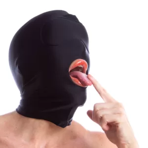 Mascara BDSM con orificio para Boca