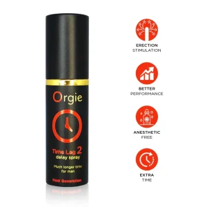 Orgie Time Lag 2 - Spray Retardante 10 ml - Orgie