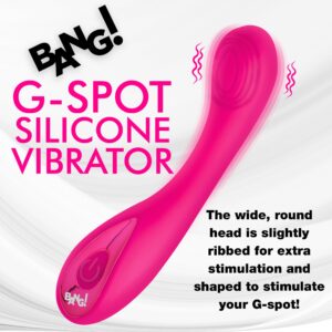Bang! G-Spot Silicone Vibrator - Intenso Vibrador Flexible