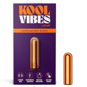 Blush Kool Vibes Mini Bullet Vibrator - Mandarina