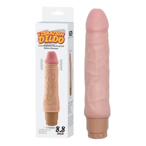 Luxe Realistic Dildo 9" Vibrator Rechargeable